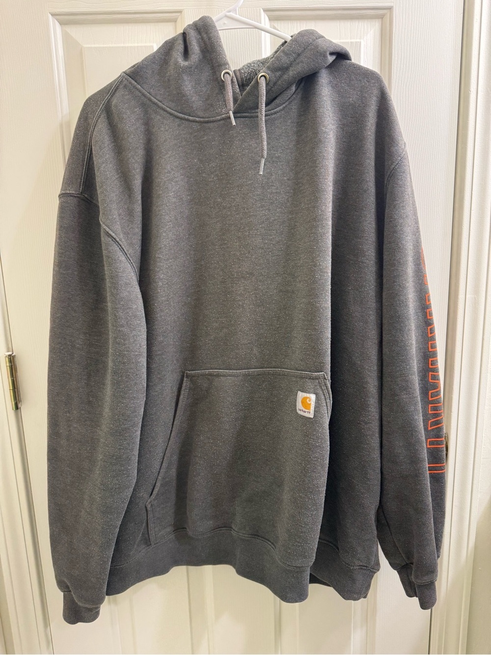 Carhartt Men’s Dark Gray Hoodie Sweatshirt